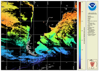 Example Export Image from CoastWatch Utilities