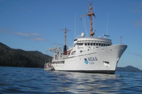 NOAAS Fairweather, photo by NOAA