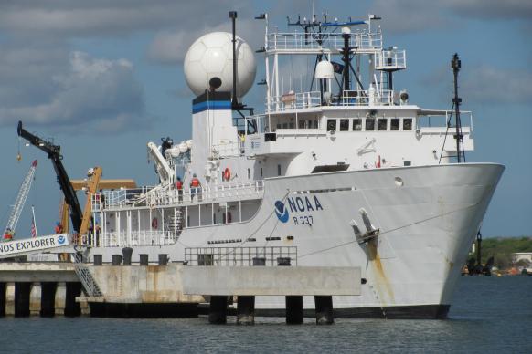 NOAAS Okeanos Explorer, photo courtesy of NOAA