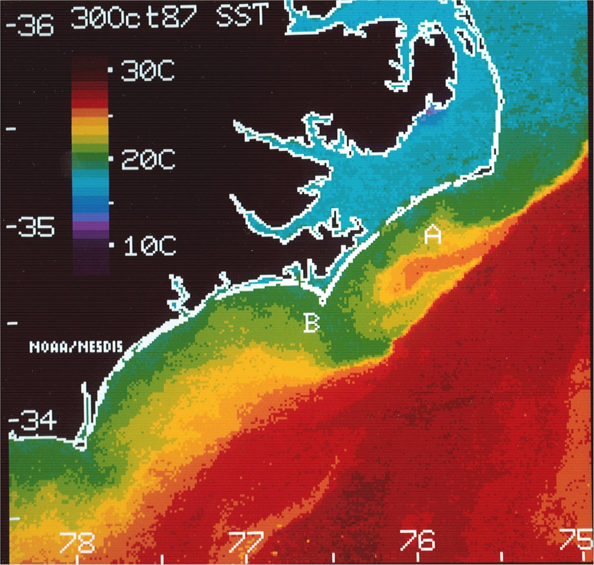 First CoastWatch Image