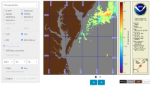 Screenshot of ACSPO Regional Monitor for SST (ARMS)